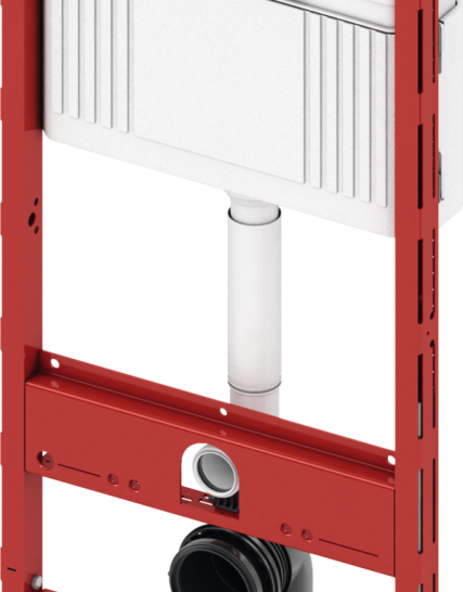 TECEprofil Toilet Module with Uni Cistern, Installation Height 1120 mm