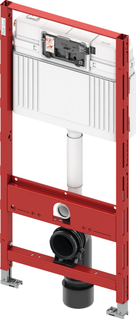 TECEprofil Toilet Module with Uni Cistern, Installation Height 1120 mm