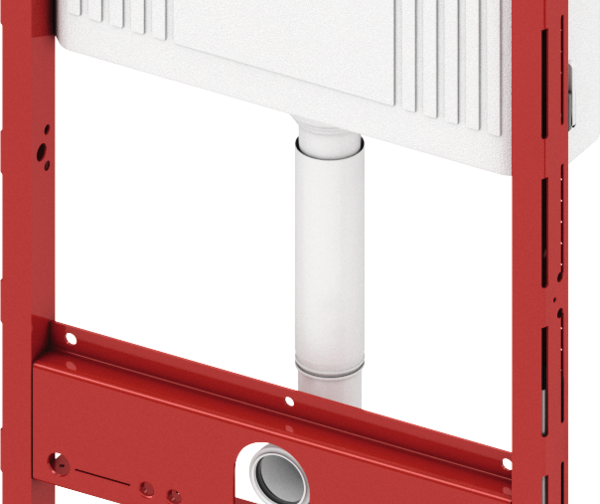 TECEprofil Toilet Module with Uni Cistern, Installation Height 1120 mm - 1