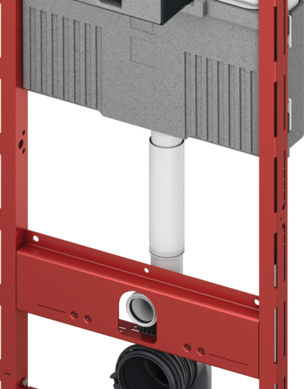 TECEprofil Toilet Module with Uni Cistern, Installation Height 1120 mm