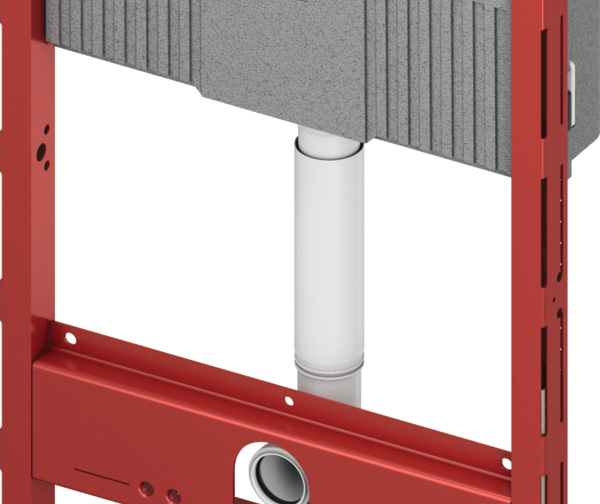 TECEprofil Toilet Module with Uni Cistern, Installation Height 1120 mm - 1
