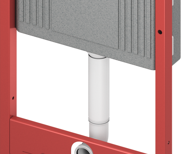 TECEbase Toilet Module with Base Cistern, Installation Height 1120 mm - 1