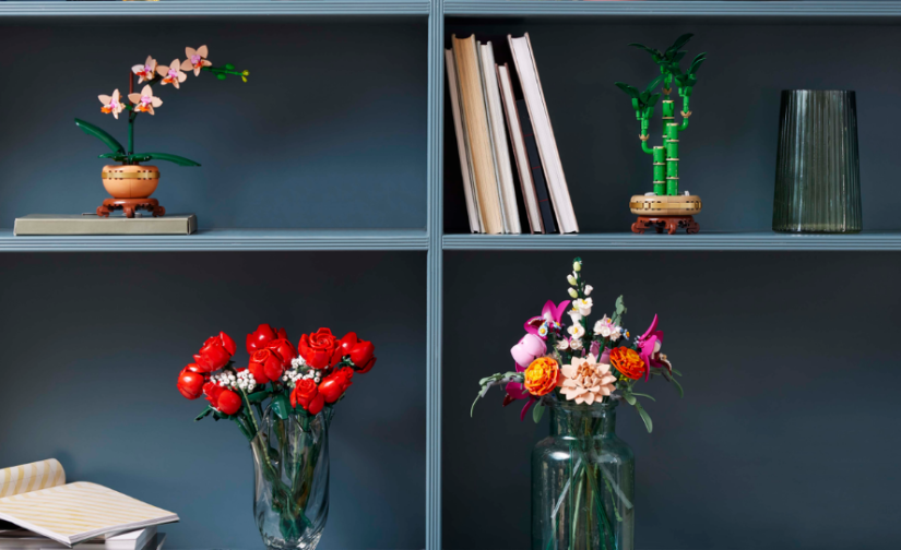 Piękny bukiet różowych kwiatów - 4