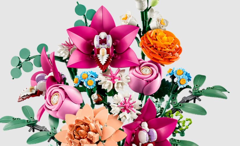 Piękny bukiet różowych kwiatów - 1