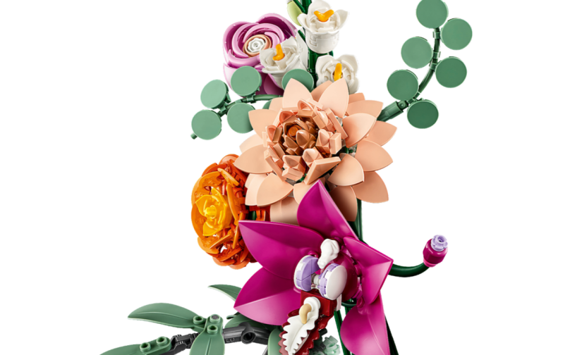 Piękny bukiet różowych kwiatów - 5