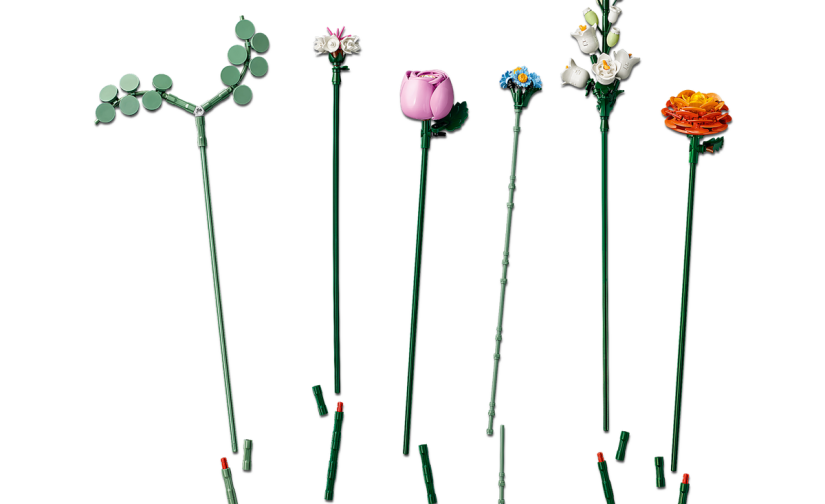 Piękny bukiet różowych kwiatów - 7