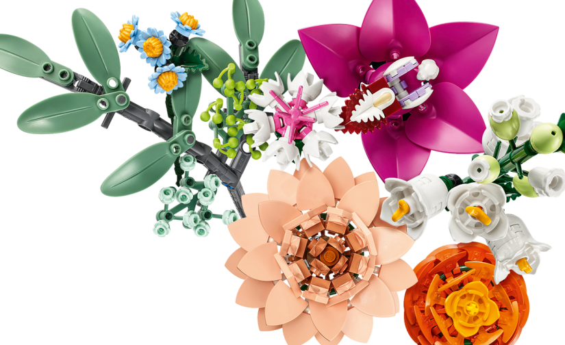 Piękny bukiet różowych kwiatów - 6