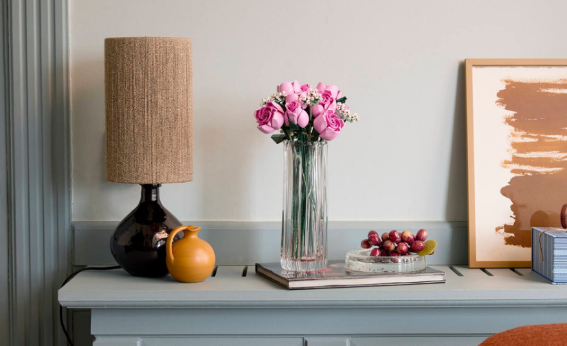 Bukiet różowych róż - 4