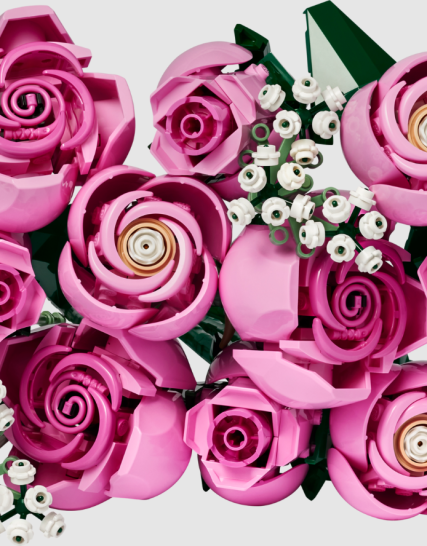 Bukiet różowych róż