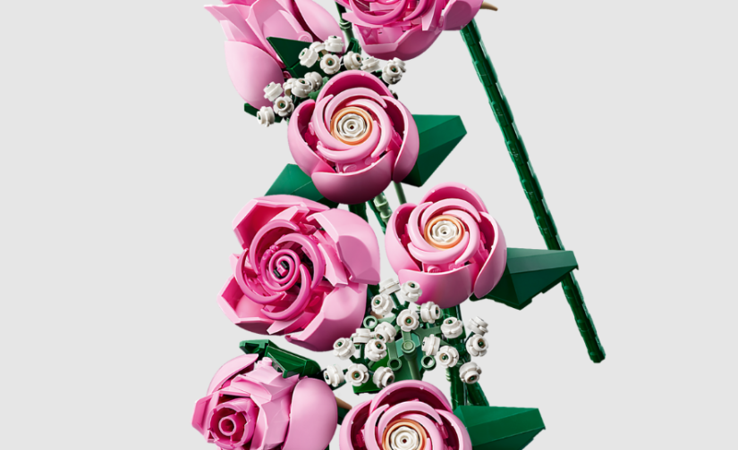 Bukiet różowych róż - 7