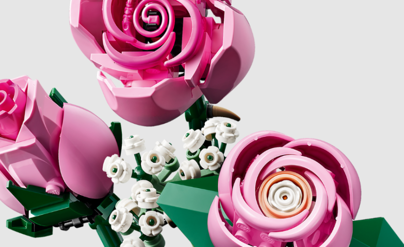 Bukiet różowych róż - 8