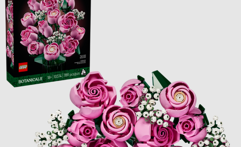 Bukiet różowych róż - 2