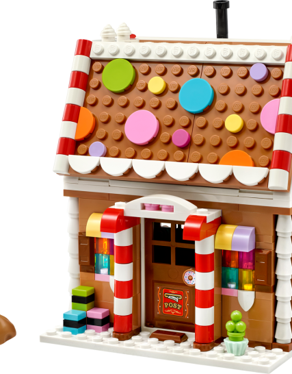 Świąteczna chatka z piernika