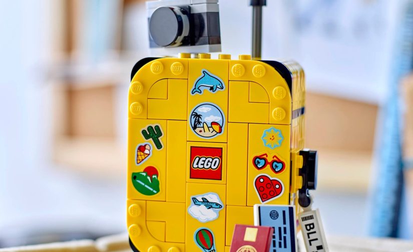 Żółta walizka podróżna - 6