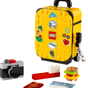 Żółta walizka podróżna