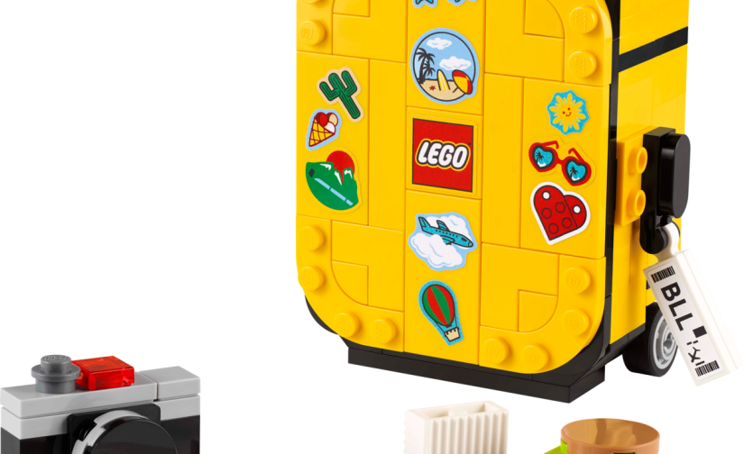 Żółta walizka podróżna - 1