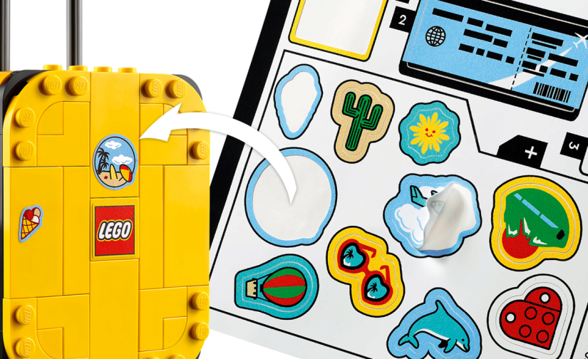 Żółta walizka podróżna - 4