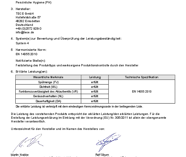 TECElux moduł WC 100, wysokość zabudowy 1120 mm - 4
