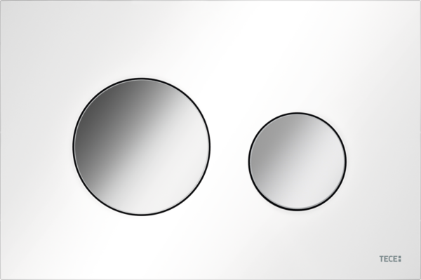 TECEloop przycisk spłukujący do WC z tworzywa, spłukiwanie dwoma ilościami wody - 7