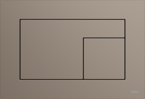 TECEvelvet przycisk spłukujący do WC, spłukiwanie dwoma ilościami wody