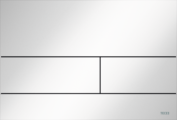 TECEsquare II przycisk spłukujący do WC z metalu, spłukiwanie dwoma ilościami wody - 3