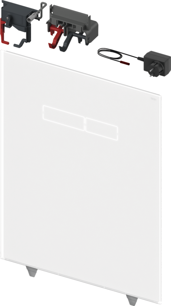 TECElux obudowa szklana z elektronicznym uruchamianiem "sen-Touch"