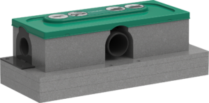 uBox universal Zestaw podstawowy do odpływu liniowego, montaż standardowy