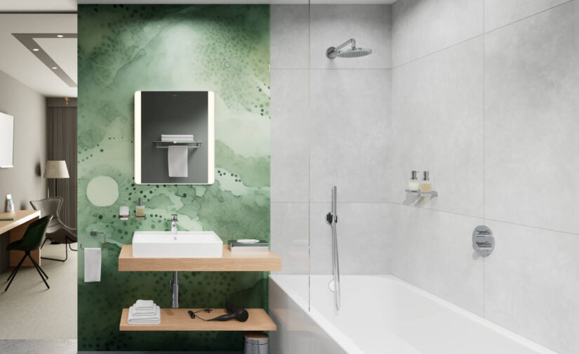 Pulsify S Główka prysznicowa 100 1jet EcoSmart, Slim - 2