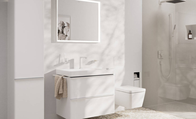 Pulsify E Główka prysznicowa 100 1jet EcoSmart+, Slim - 10