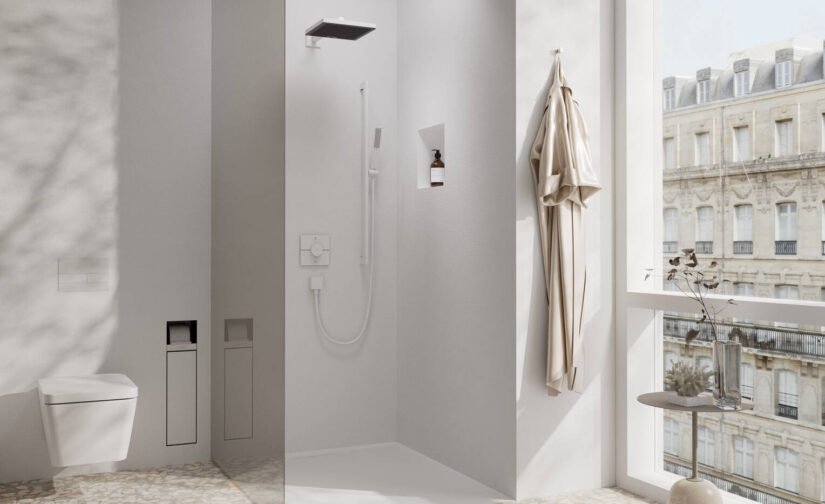 Pulsify E Główka prysznicowa 100 1jet EcoSmart+, Slim - 8