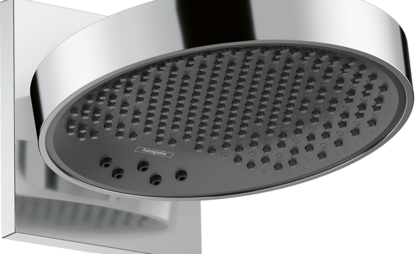 Rainfinity Głowica prysznicowa 360 3jet z przyłączem ściennym - 2