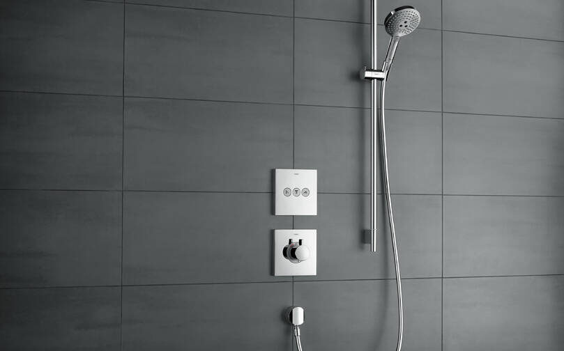 Raindance Select S Zestaw prysznicowy 120 3jet z drążkiem 90 cm - 4