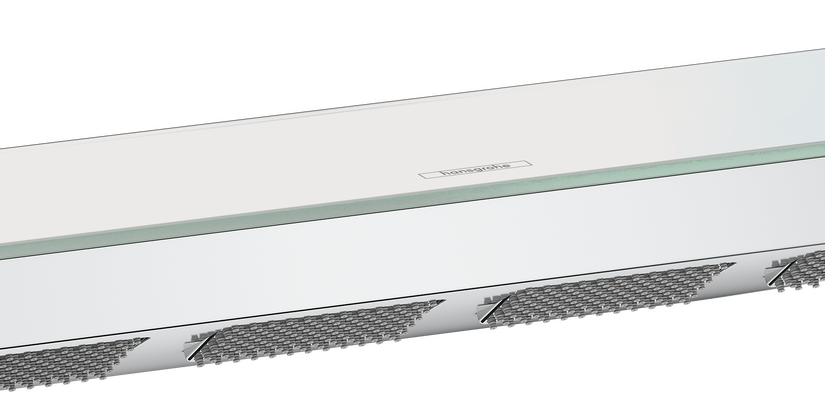 Rainfinity Zestaw prysznicowy 130 3jet z drążkiem 90cm i półką - 7