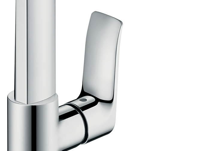 Metris Jednouchwytowa bateria umywalkowa 110 z kompletem odpływowym z cięgłem - 6