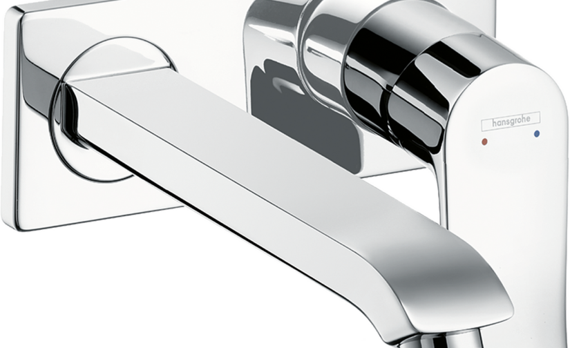 Metris Jednouchwytowa bateria umywalkowa 110 z kompletem odpływowym z cięgłem - 9