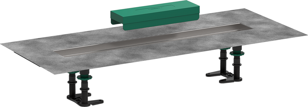 RainDrain Zestaw instalacyjny 600 do odpływów liniowych