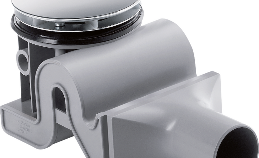 RainDrain Flex Element zewnętrzny odpływu liniowego 1000 z możliwością przycięcia, montaż odsunięty od ściany - 2