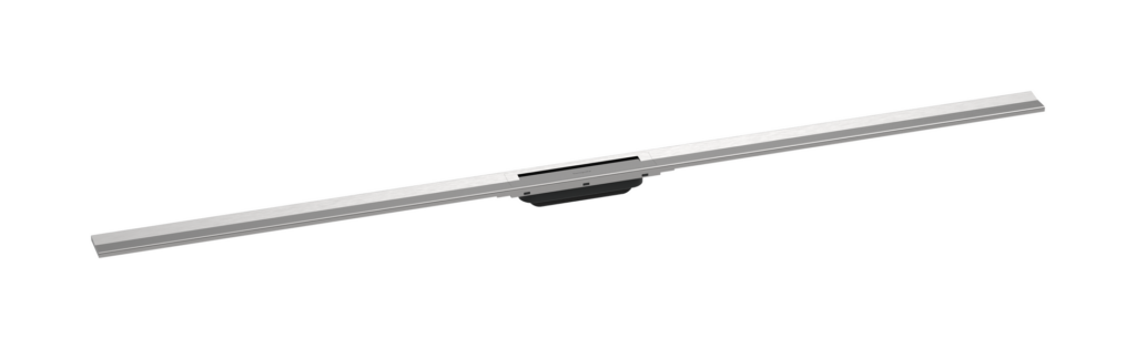 RainDrain Flex Element zewnętrzny odpływu liniowego 1600 z możliwością przycięcia, montaż odsunięty od ściany