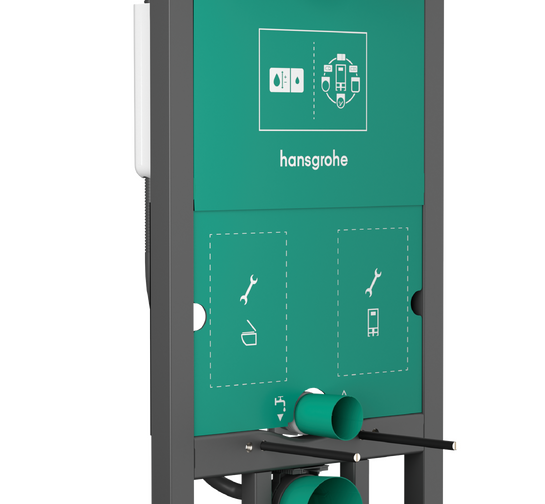 GladeLake S Miska wisząca WC 540 AquaChannel Flush - 3