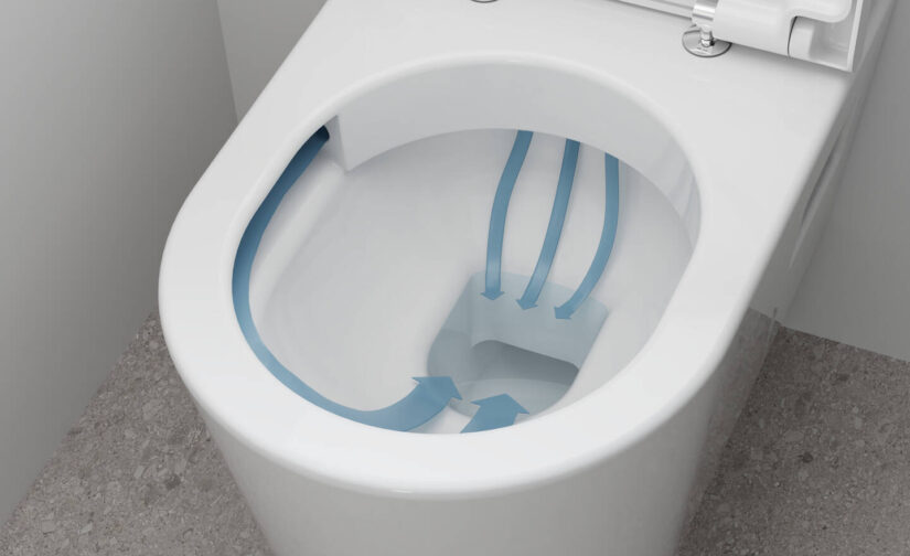 EluPura Original S Miska wisząca WC 540 AquaChannel Flush - 9