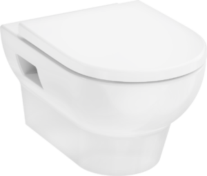 GladeLake S Miska wisząca WC 540, AquaChannel Flush z deską WC