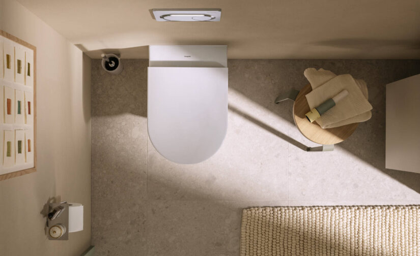 GladeLake S Miska wisząca WC 540, AquaChannel Flush z deską WC - 2