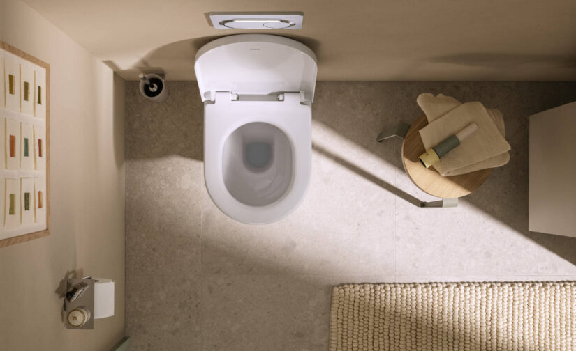 GladeLake S Miska wisząca WC 540, AquaChannel Flush z deską WC - 3