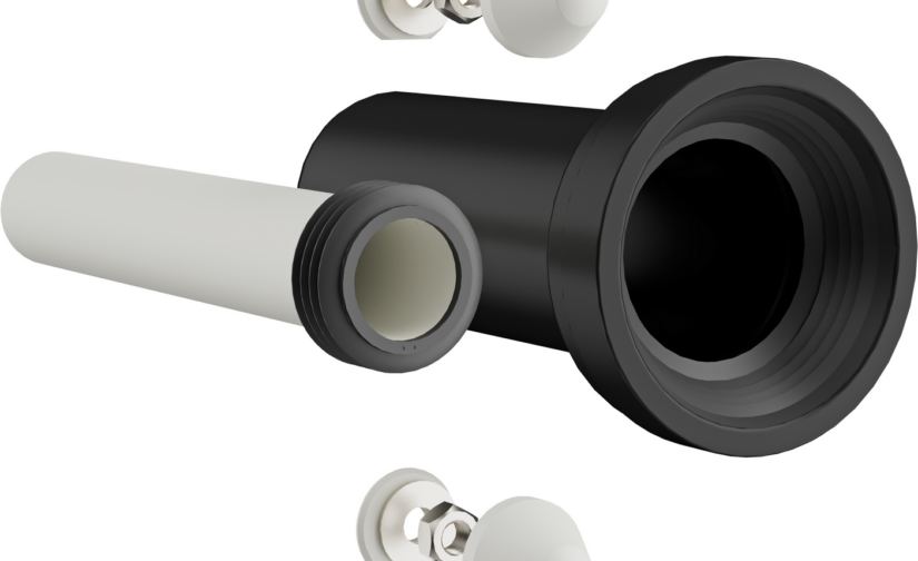 GladeLake S Miska wisząca WC 540, AquaChannel Flush z deską WC - 6