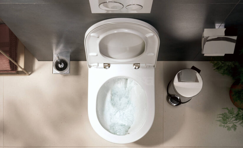 EluPura Original S Miska wisząca WC 540 AquaChannel Flush, z deską WC - 3