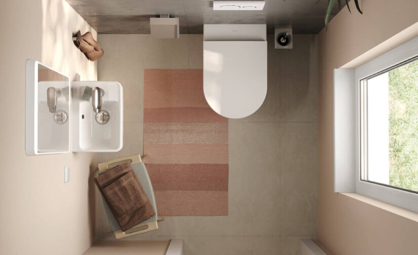 EluPura Original S Miska wisząca WC 540 AquaChannel Flush, z deską WC - 6