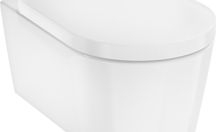 EluPura S Miska wisząca WC 540, bezkołnierzowa AquaFall Flush, SmartClean, z deską WC, SoftClose, QuickRelease - 1