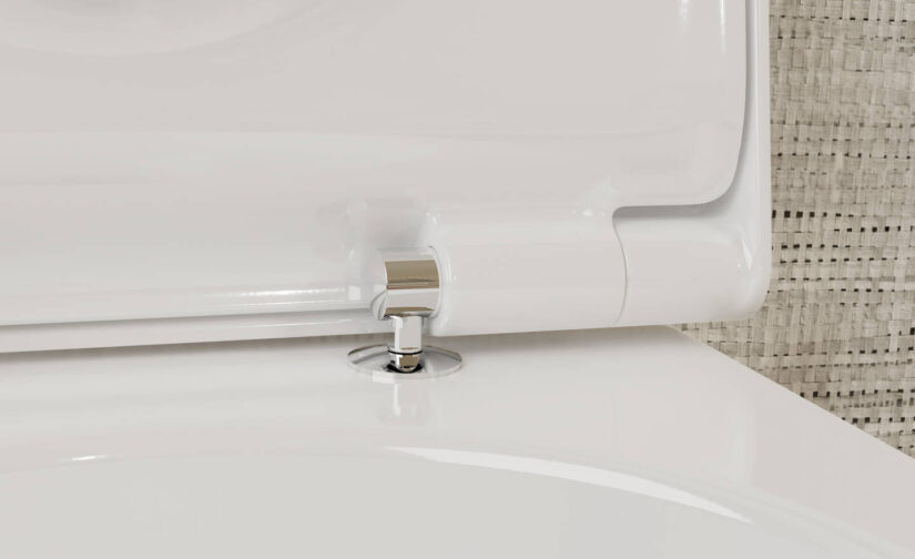 EluPura S Miska wisząca WC 540, bezkołnierzowa AquaFall Flush, SmartClean, z deską WC, SoftClose, QuickRelease - 2