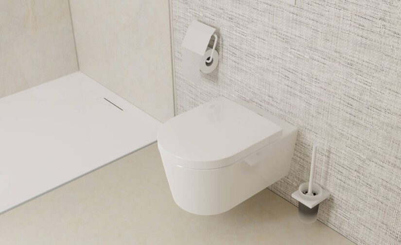 EluPura S Miska wisząca WC 540, bezkołnierzowa AquaFall Flush, SmartClean, z deską WC, SoftClose, QuickRelease - 6