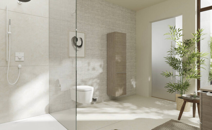 EluPura S Miska wisząca WC 540, bezkołnierzowa, AquaHelix Flush, HygieneEffect - 7